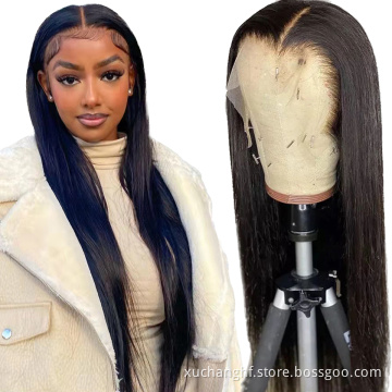 150% 180% Swiss 13X4 13X6 360 Lace Wig For Black Women 100% Brazilian Virgin Cuticle Aligned Lace Front Human Hair Wig
